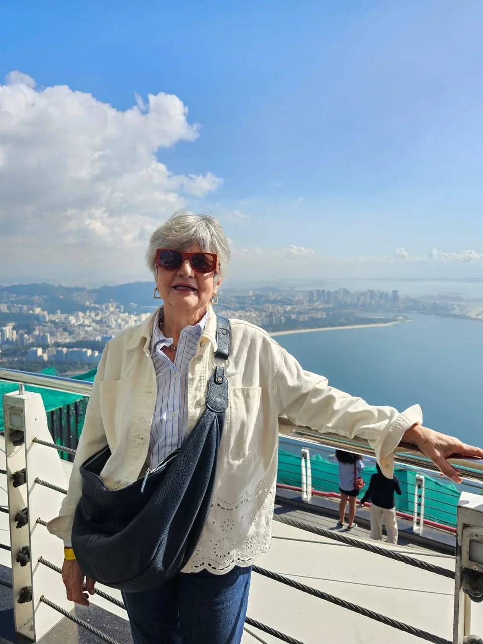 Responsable de Manes Turismo durante un viaje en Río de Janeiro